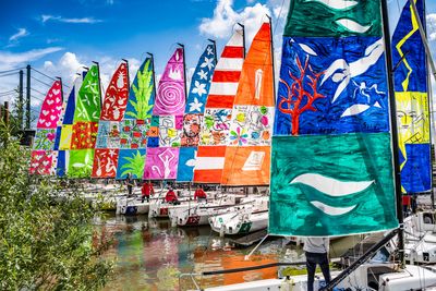 Sailing A4GG im Hafen Düsseldorf