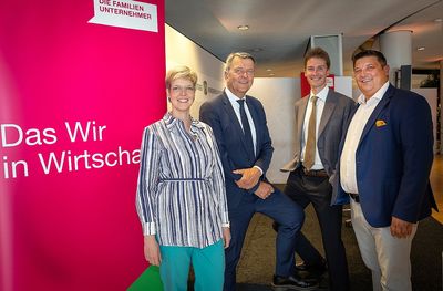 Wibke Brems, Christof Rasche, Veit Ulbricht und David Zülow