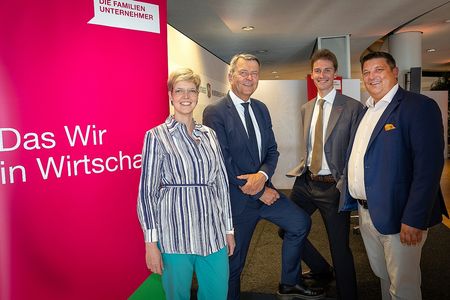 Wibke Brems, Christof Rasche, Veit Ulbricht und David Zülow