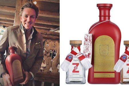 Ziegler-CEO Andreas Rock und die FC Bayern x Ziegler Fan-Edition