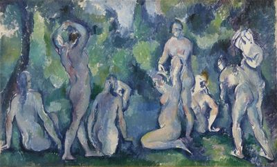 Paul Cezanne: Gruppe von Badenden
