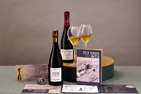 Persönlich statt Standard: 'einfach geniessen' macht das Champagner-Abo zum individuellen Geschenk
