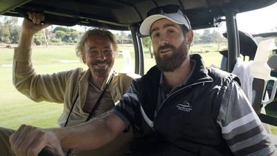 Thomas und Roman Gottschalk gemeinsam auf dem Golfplatz