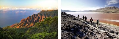 America calling – mit Hauser Exkursionen geht's u. a. nach Hawaii (links, © Florian Kraus) oder Bolivien 