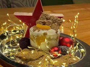 Als Dessert steht die Spekulatius-Mousse auf der Beliebtheitsskala weit oben Als Dessert steht die Spekulatius-Mousse auf der Beliebtheitsskala weit oben