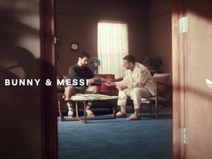 Adidas-Kampagne mit Messi und Bad Bunny Adidas-Kampagne mit Messi und Bad Bunny