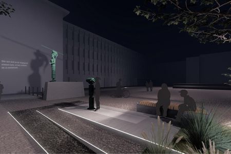 Wettbewerb um die künstlerische Kommentierung der „Pallas Athene": Jury entscheidet sich für Entwurf von Azra Akšamija