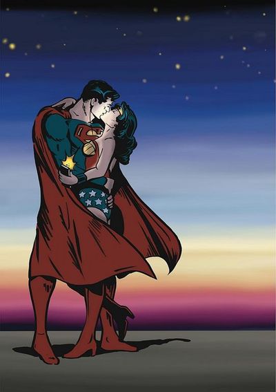  Illustration von Dominik Hebestreit inspiriert von Andru/Giordano DC Comics, 2024