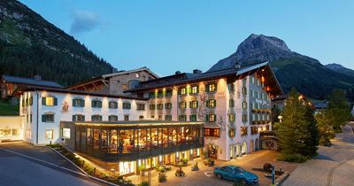 Gebäude von Post Lech Arlberg