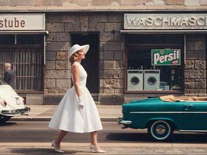 Die weiße Persil-Dame wandelt durch die Zeiten Die weiße Persil-Dame wandelt durch die Zeiten