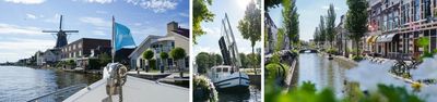 Im Sommer mit dem Hausboot durch die Niederlande