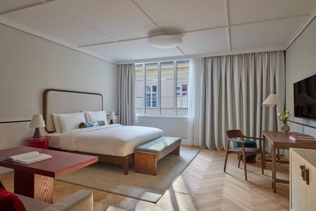 Das Hotel Miiro Spittelberg verbindet Architektur und Kunst und soll eine nachbarschaftliche Ergänzung im Wiener Kreativ-Bezirk sein