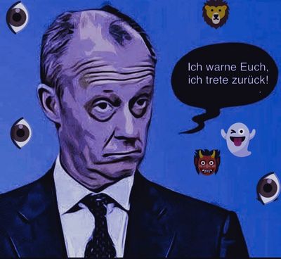 Aber hallo Herr Merz, darauf wartet die ganze Republik, gehen sie einfach