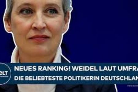 Während Deutschland den Bach runtergeht ist Alice Weidel mittlerweile Deutschlands beliebteste Politikerin.
