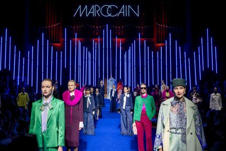 Finale der Marc Cain Fashion Show Herbst/Winter 2026 in Berlin 