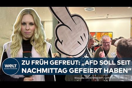 Bei der AfD knallen die Sektkorken