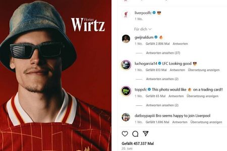 Wirtz geht nach Liverpool - und der Verein macht daraus ein Social Media-Feuerwerk