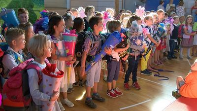 Für Kinder bedeutet der erste Schultag weit mehr als einen neuen Stundenplan