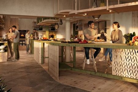 Mal serviert, mal selbst gekocht in der Community Kitchen, mal auswärts geschlemmt: Im Hotel AUI in Meransen folgt der Genuss keiner klassischen Restaurantroutine, sondern dem Rhythmus der Gäste. © Hotel AUI 