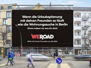 Plakat in Berlin Foto: Weroad Plakat in Berlin Foto: Weroad