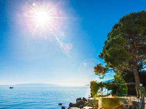 Die 10 km Lungomare Uferpromenade ist das Highlight in Opatija Die 10 km Lungomare Uferpromenade ist das Highlight in Opatija