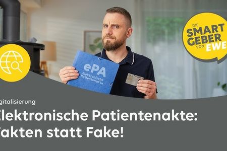 Sie können Ihre elektronische Patientenakte (ePA) über die kostenlose App Ihrer Krankenkasse einsehen.