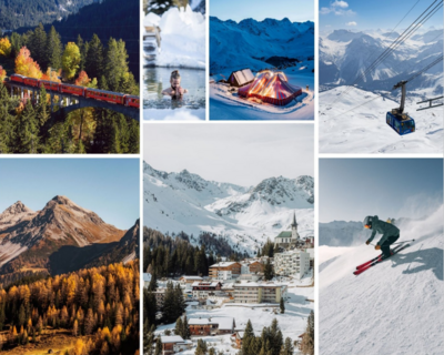 Goldener Herbst und weiße Pisten: Auszeit in Arosa