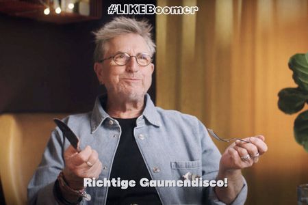 Martin Sommelrogge genießt die Gaumendisco von Like Meat