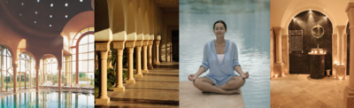 Das außergewöhnliche Thalasso-Spa im The Residence Tunis beeindruckt mit einem opulenten Thermalbad auf über 3.500 m²