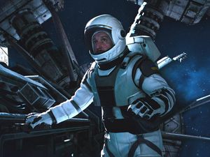 Astronaut Andriy Melnyk (Volodymyr Kravchuk) ist der letzte Mensch im Universum Astronaut Andriy Melnyk (Volodymyr Kravchuk) ist der letzte Mensch im Universum