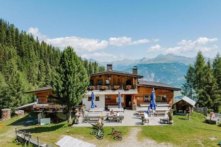 Die Leckfeldalm in Osttirol liegt eingebettet zwischen dem Aussichtsberg Sillianer Sattel und den felsigen Mürbenknoten