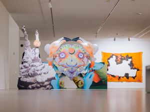 Installation von Katja Novitskova