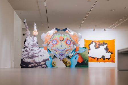 Installation von Katja Novitskova