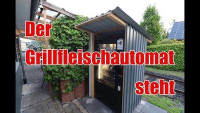 Der Grillfleischautomat. Durch ihn verkaufen Metzgereien Produkte ohne Personal rund um die Uhr