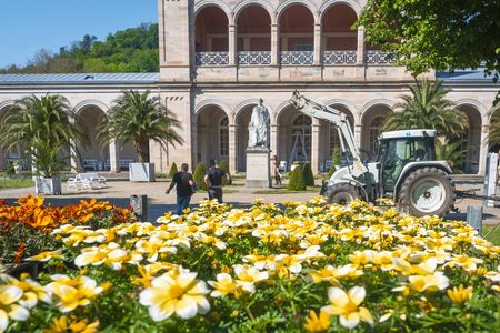 Sommerbepflanzung in Bad Kissingen