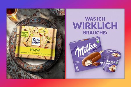 Ritter Sport und Milka