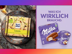 Ritter Sport und Milka