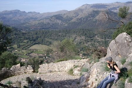 Der Fernwanderweg GR 221 auf Mallorca führt größtenteils entlang traditioneller Natursteinmauern durchs Gebirge der Baleareninsel