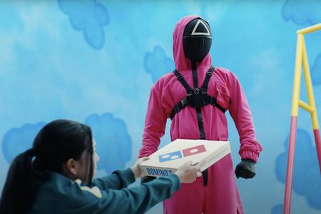 Mit einer Pizza kann man nicht nur bei Squid Game sein Leben retten