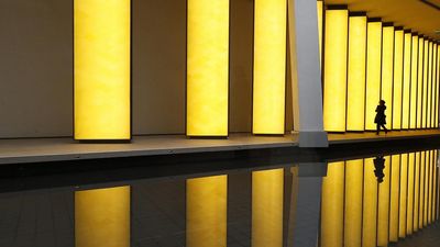 Eliasson inside the horizon louis vuitton foundation paris
