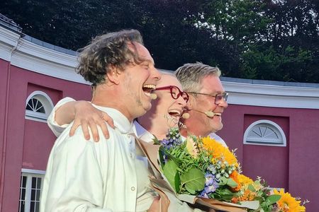 Sascha von Zambelly, Susanne von Zambelly und Michael Müller, Grimme-Preisträger und Ensemblemitglied der bekannten Comedy-Sendung „Switch reloaded“
