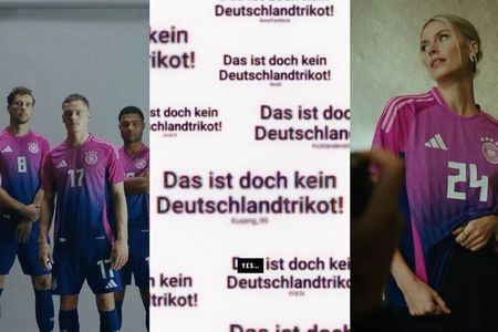 Pink passt nicht zu Fußball: Drei Tage nach Vorstellung der neuen Trikots wurde ein Video veröffentlicht, das auf die erwarteten Reaktionen eingeht