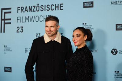 Sébastian Tulard und Loubna Abidar zur Deutschlandpremiere in Berlin