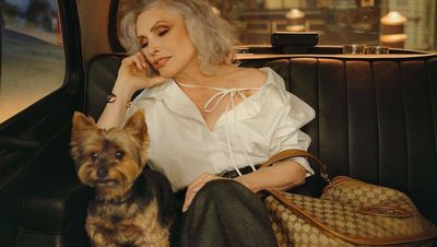 Debbie Harry wirbt für Gucci 