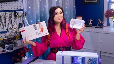 Cosplay-Star Yaya Han ist nicht nur Aushängeschild der Promotion für die neue Super-Nähmaschine von Bernina, sondern war schon in die Produktentwicklung eingebunden