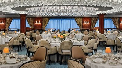 Der Grand Dining Room an Bord der Insignia wurde kürzlich renoviert