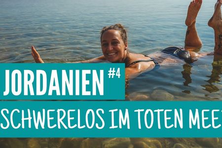 Am Toten Meer in Jordanien 
