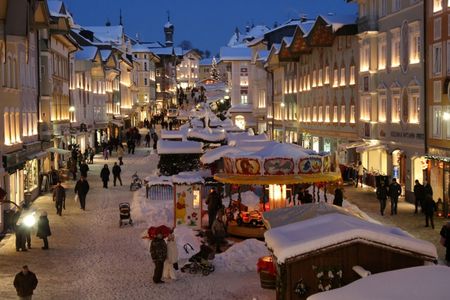 Der idyllische Christkindlmarkt in Bad Tölz