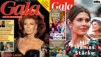 Gala einst und jetzt: Die erste Ausgabe kostete noch 3 Mark