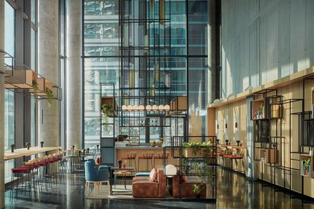 NH Collection Frankfurt Spin Tower Lobby 